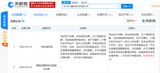 大疆創新科技拓展業務版圖，新增教育信息咨詢服務